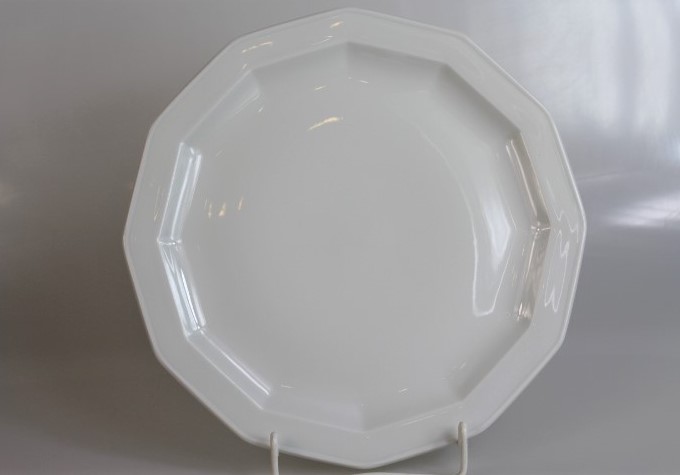 Speiseteller - Rosenthal - Polygon - Hotelgeschirr - Weiß