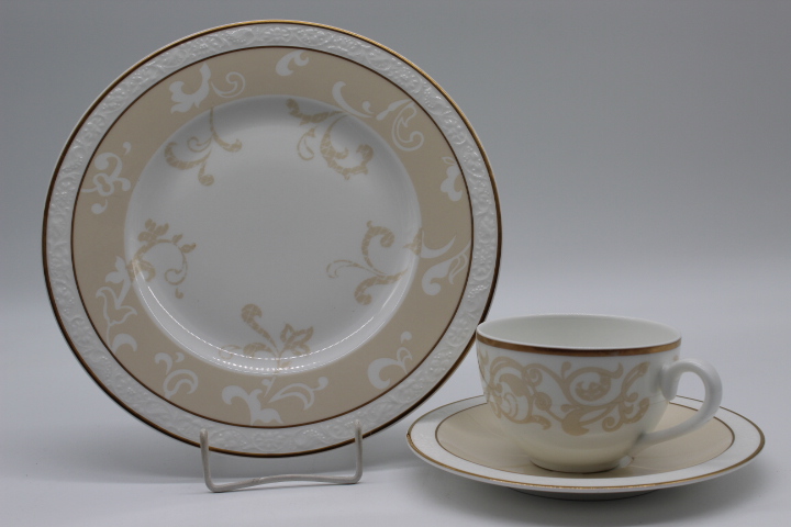 Kaffeegedeck 3 tlg. - Villeroy & Boch - Ivoire