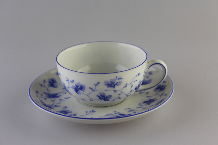 Teepunschtasse 2 tlg. - Arzberg - Blaublüten