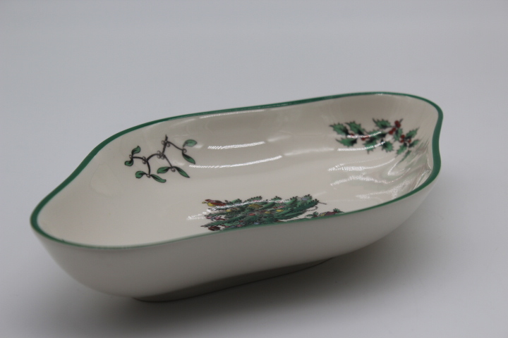 Platte 22,7 cm - Spode - Christmas Tree