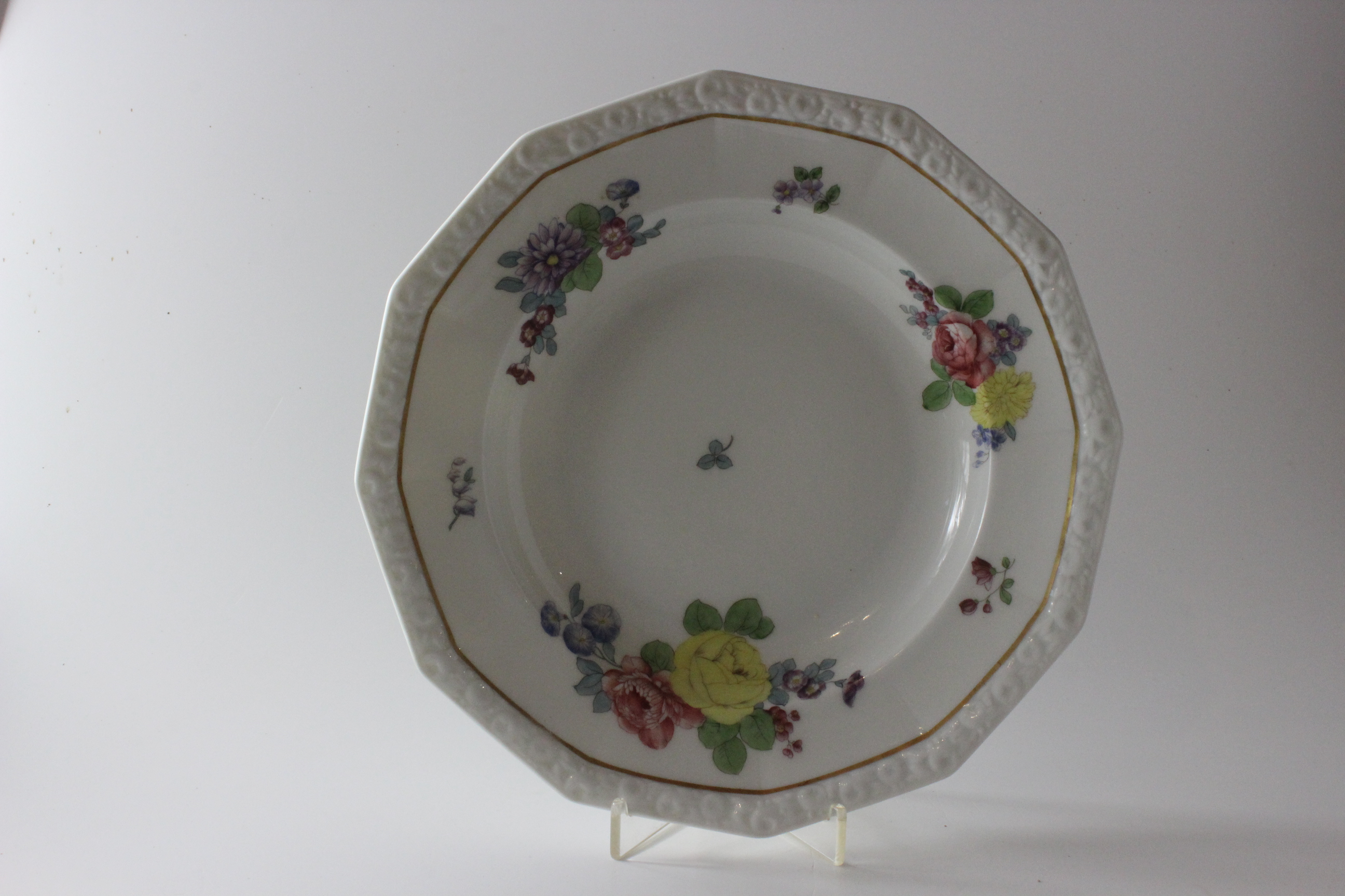 Speiseteller - Rosenthal - Handbemalt