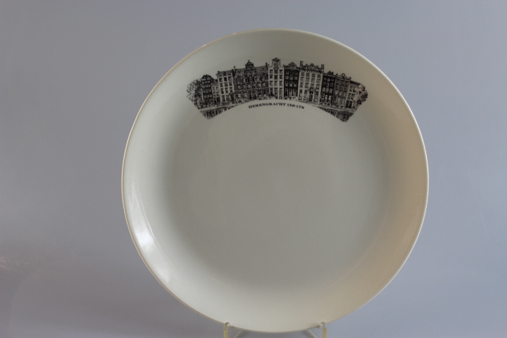 Kuchenteller (Herengracht) - Villeroy & Boch - Amsterdames grachten