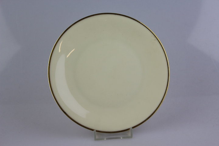Brotteller Ø 16 cm - Heinrich - Anmut - Creme/Gold schmal