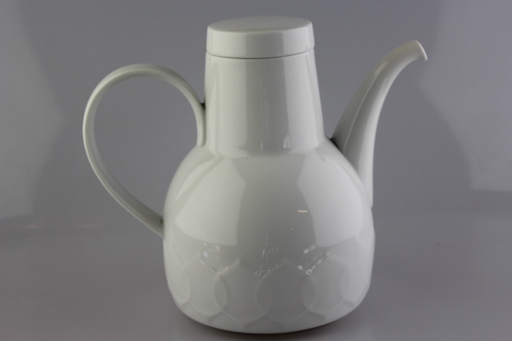 Kaffeekanne - Rosenthal - Lotus weiß
