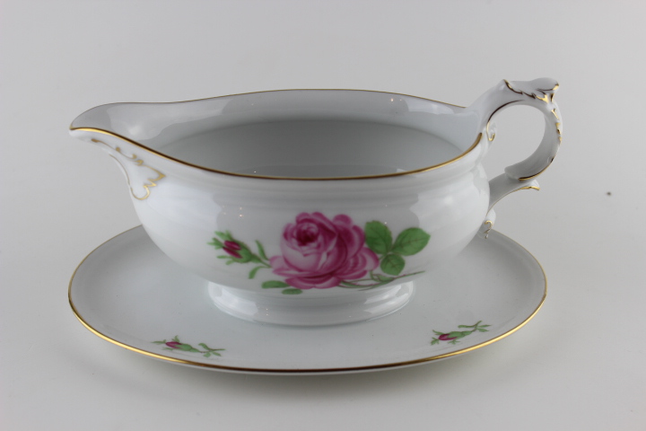 Sauciere einteilig - Fürstenberg - Rose