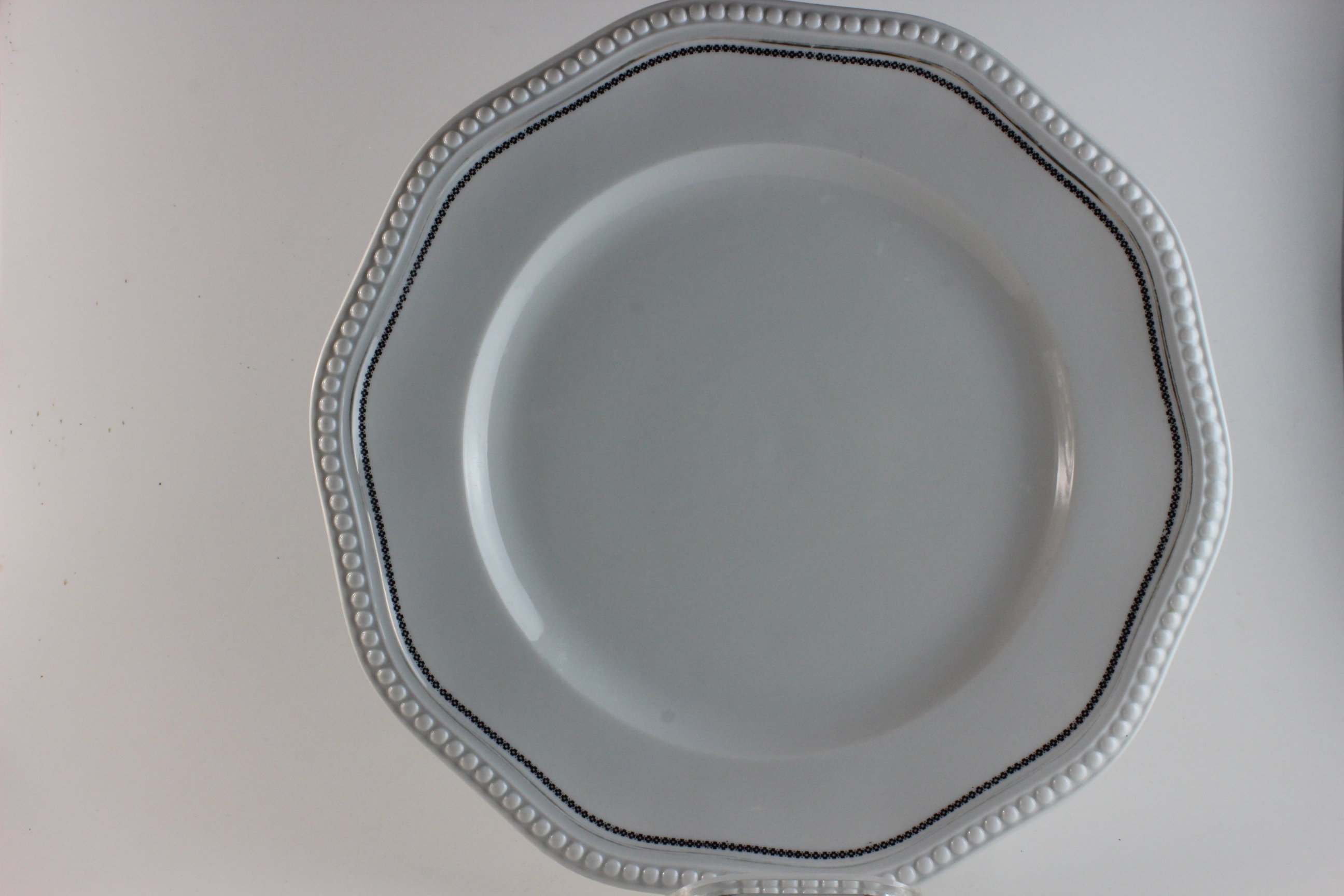 Teller Ø 35 cm -Rosenthal - Kreuzmuster