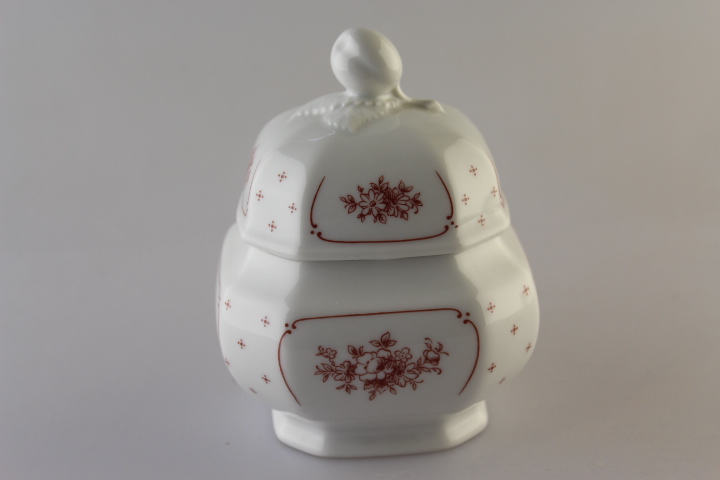 Zuckerdose - Seltmann Weiden - Mirabell - Rosa Blume