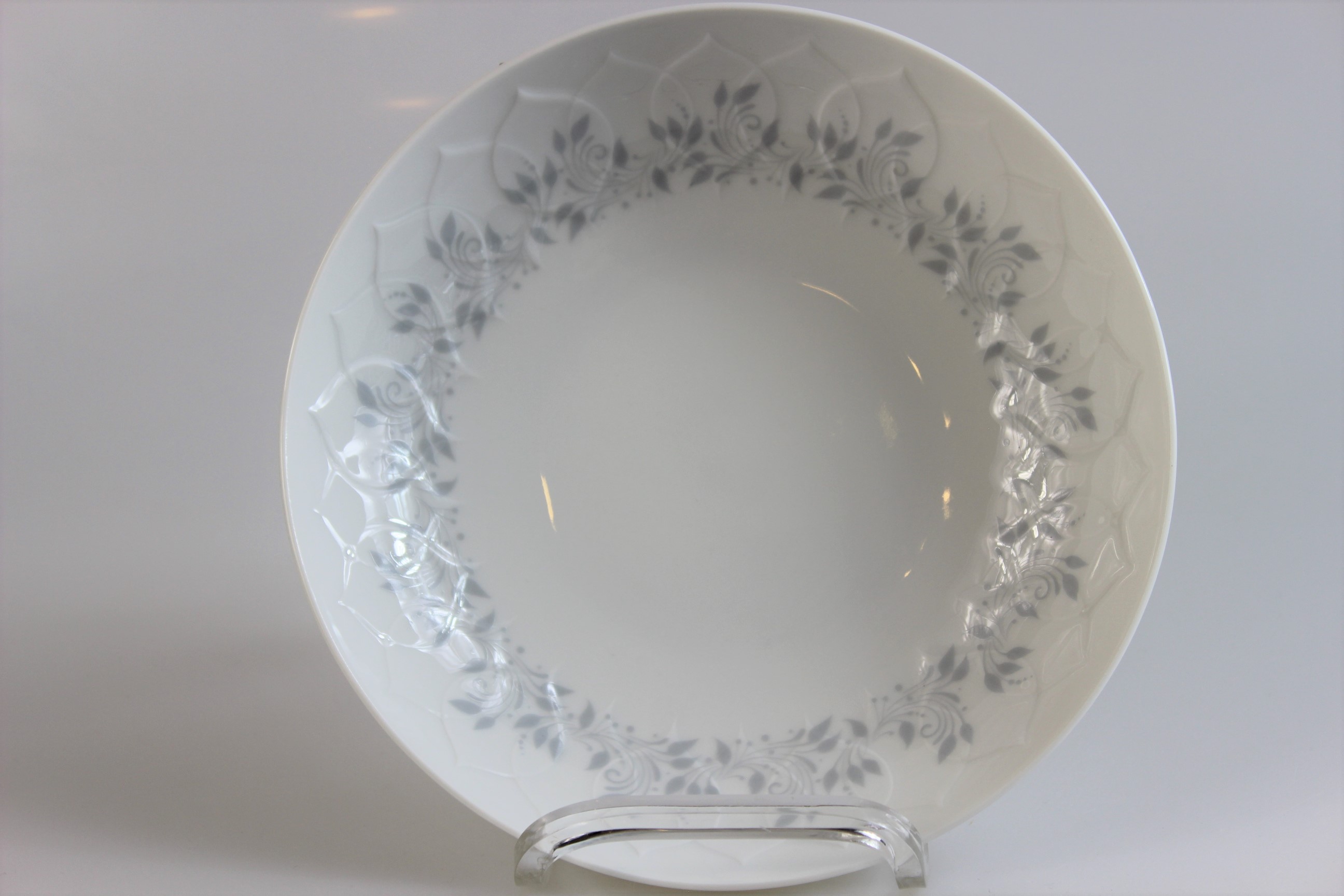 Salatteller - Rosenthal - Lotus - Pergola grau