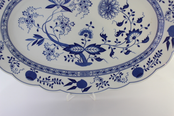 Fleischplatte - Hutschenreuther - Zwiebelmuster