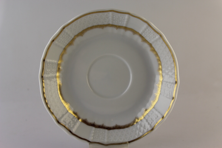 Untertasse für Kaffeetasse - Heinrich/V&B - Louisenburg - Flammgold