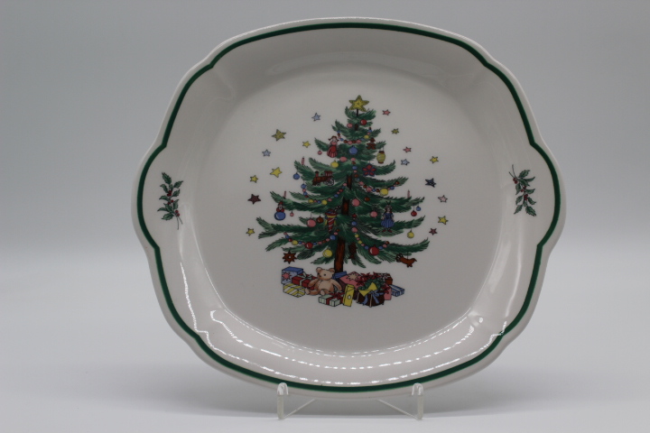 Kuchenteller / Platte 24,2 cm - Nikko Japan - Happy Holidays