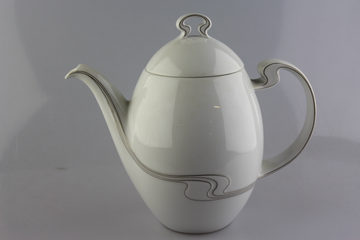 Kaffeekanne - Rosenthal - Asimmetria - Weißgold
