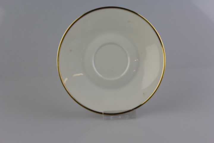 Untertasse für Mocca - Rosenthal - Form 2000 - polierter Goldrand