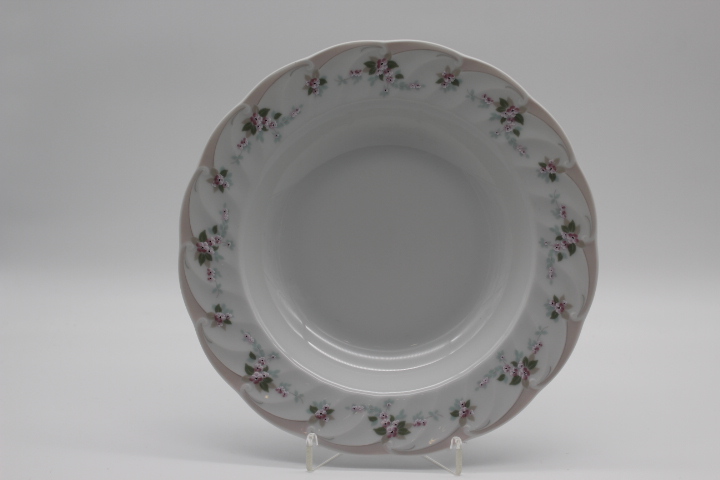 Suppenteller Ø 22,5 cm - Seltmann Weiden - Leonore - Rosa Ranke 44704