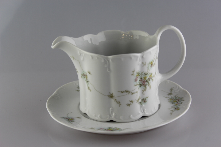 Sauciere 2 tlg. - Rosenthal - grüne Ranke