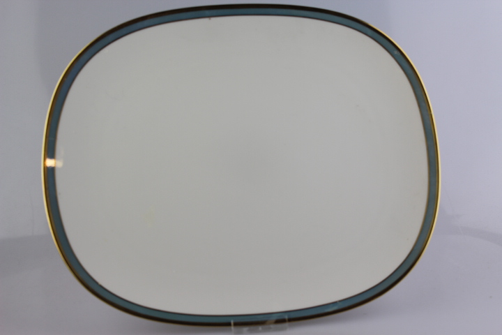 Platte - Rosenthal - Form 2000 - Gala blau