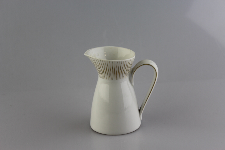 Sahnekännchen - Rosenthal - Form 2000 - Linien gold