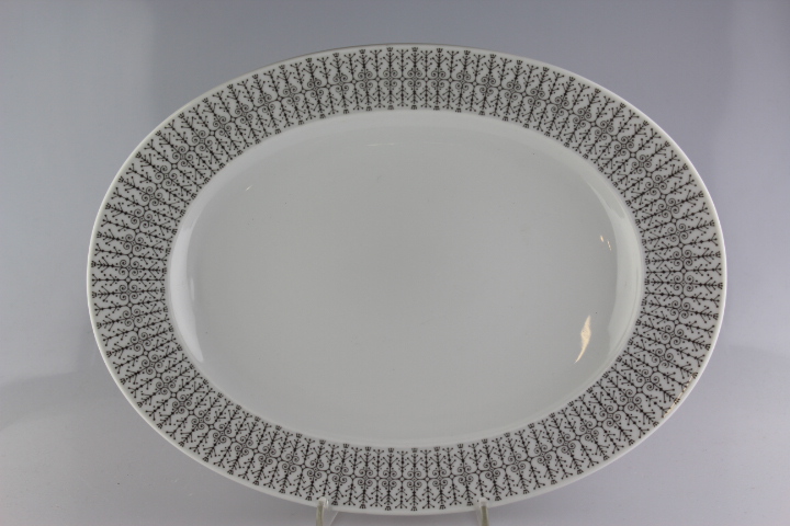 Fleischplatte 32 cm - Rosenthal - Composition - Secunda grau