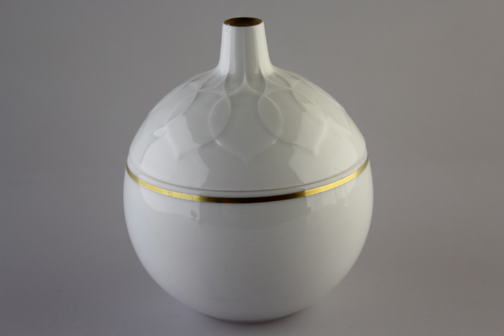 Zuckerdose - Rosenthal - Lotus - Goldrand
