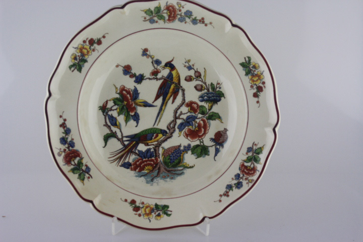 Suppenteller Ø 24,5 cm - Villeroy & Boch - Phoenix rot