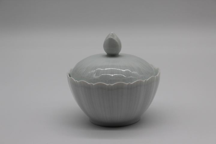 Zuckerdose - Giraud Limoges - Corail - weiß