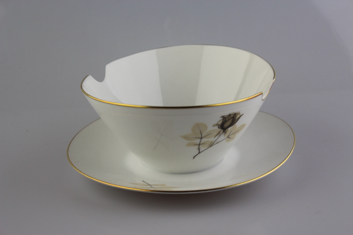 Sauciere - Rosenthal - Form 2000 - Schattenrose