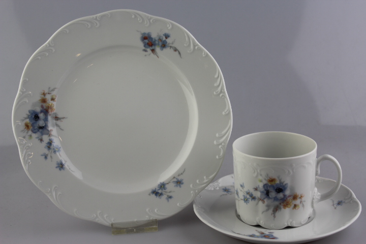 Kaffeegedeck 3 tlg. - Rosenthal - Belvedere