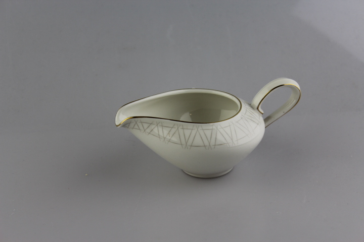 Sahnekännchen - Heinrich - Anmut - graues Muster