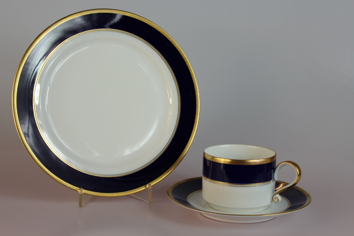 Kaffeegedeck 3 tlg. - Heinrich - Echt Kobalt - Carmen