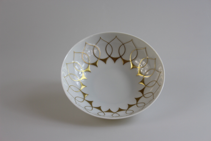 Dessertschälchen - Rosenthal - Gold Silhouette