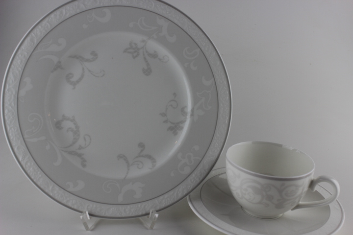 Kaffeegedeck 3 tlg. - Villeroy & Boch - Gray Pearl