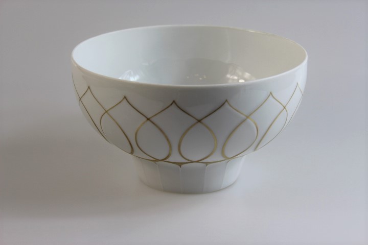 Schüssel Ø 17 cm - Rosenthal - Gold Silhouette