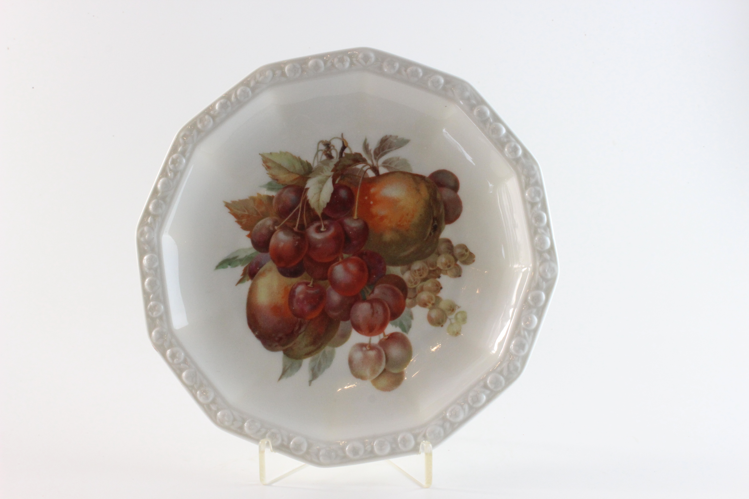 Obstteller - Rosenthal - Einzelteile