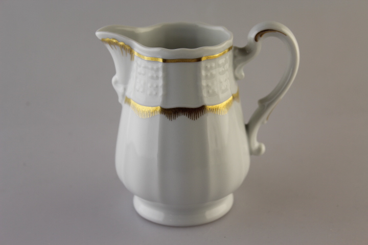 Sahnekännchen groß - Heinrich/V&B - Louisenburg - Flammgold