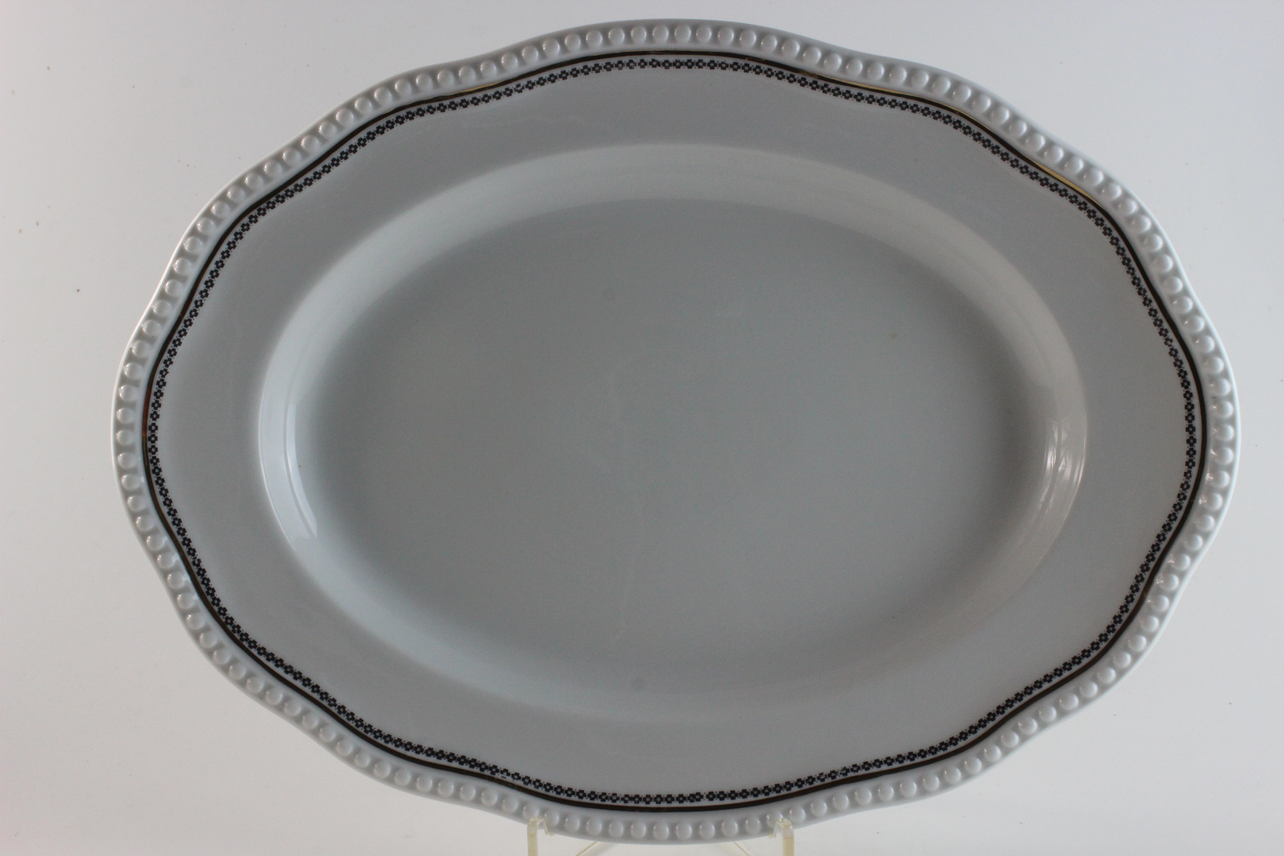 Fleischplatte 32,5 cm - Rosenthal - Kreuzmuster