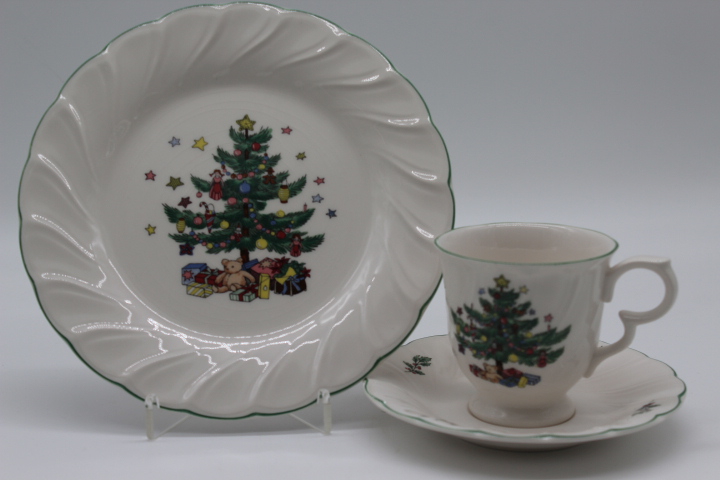 Kaffeegedeck 3 tlg. - Nikko Japan - Happy Holidays