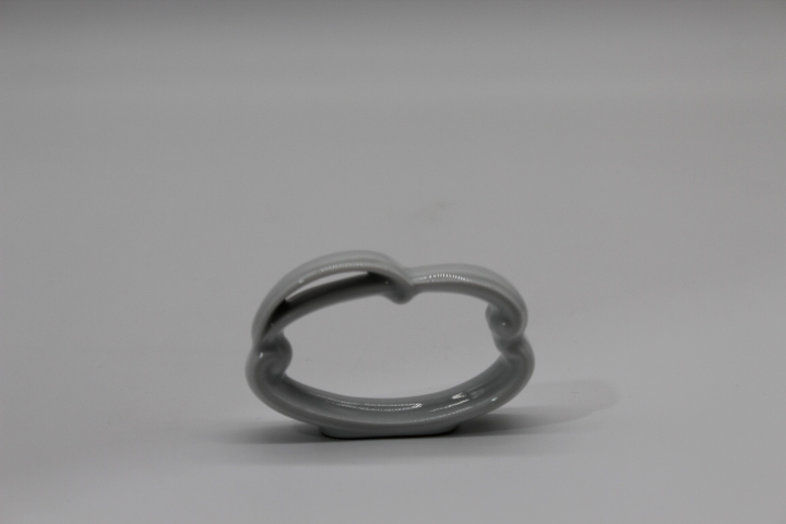 Serviettenring - Hutschenreuther - Baronesse - weiß