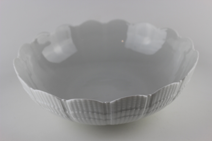 Schüssel Ø 20 cm - Giraud Limoges - Corail - weiß