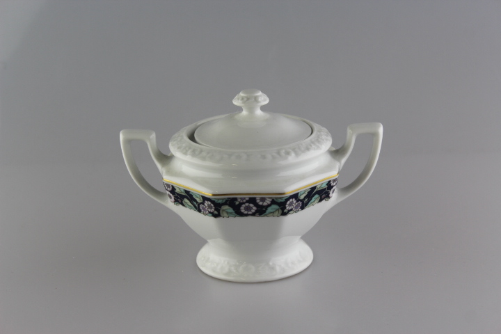 Zuckerdose - Rosenthal - Rustica Paradiesvogel