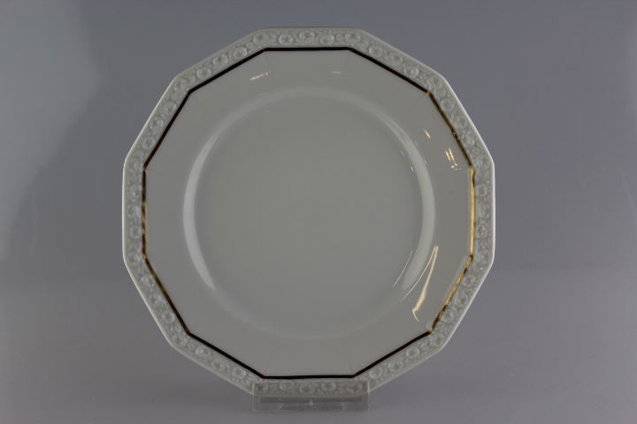 Kuchenteller - Rosenthal - Goldlinie