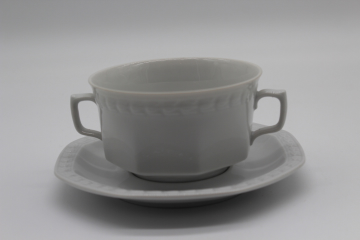 Suppentasse 2 tlg. - Seltmann Weiden - Andrea - weiß