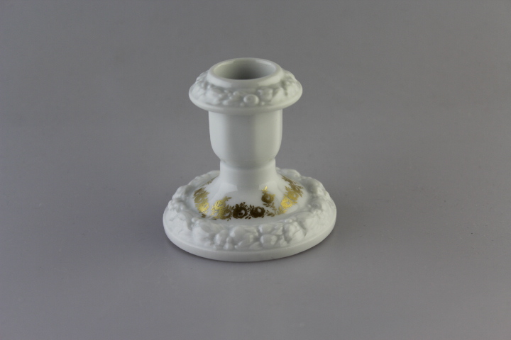 Kerzenhalter - Rosenthal - Rosenkante gold