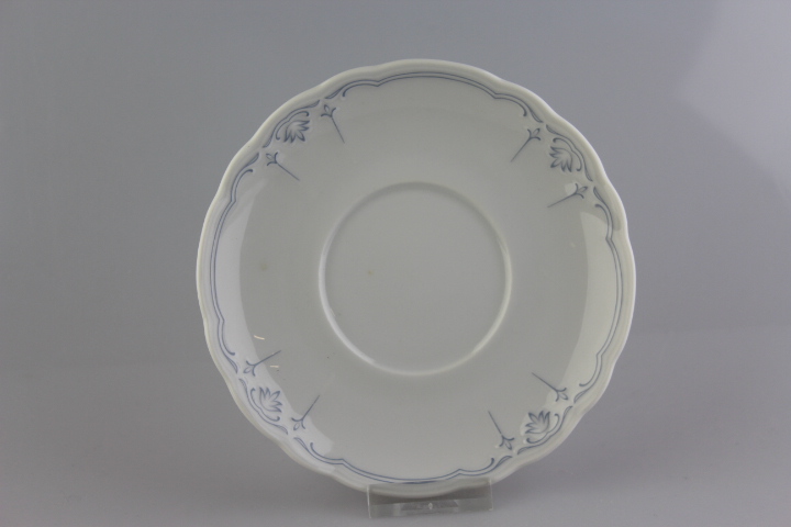 Untertasse - Seltmann Weiden - blaue Lilie