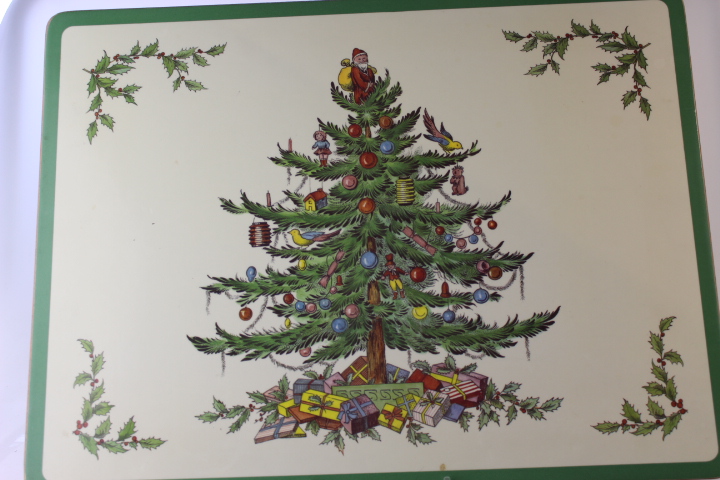 Platz Set - Spode - Christmas Tree