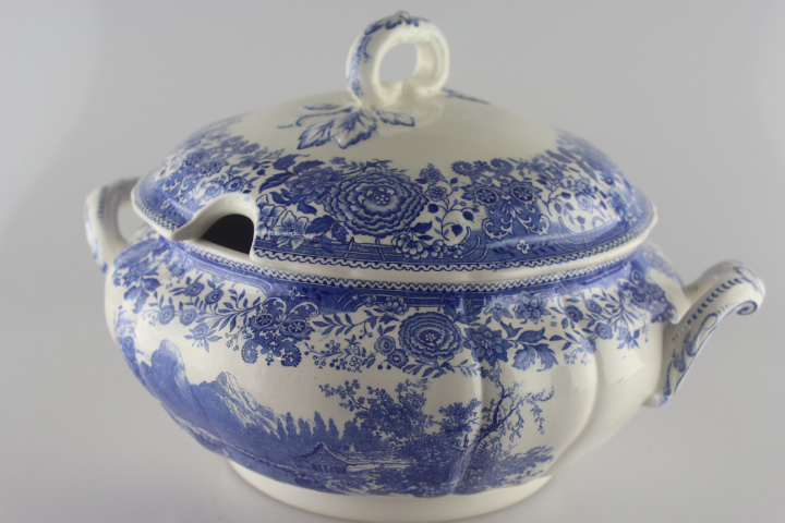 Suppenterrine - Villeroy & Boch - Burgenland blau