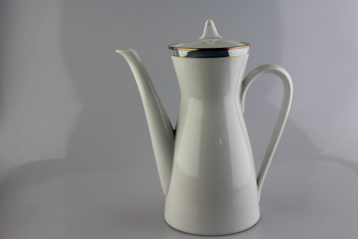 Kaffeekanne - Rosenthal - Form 2000 - Gala blau