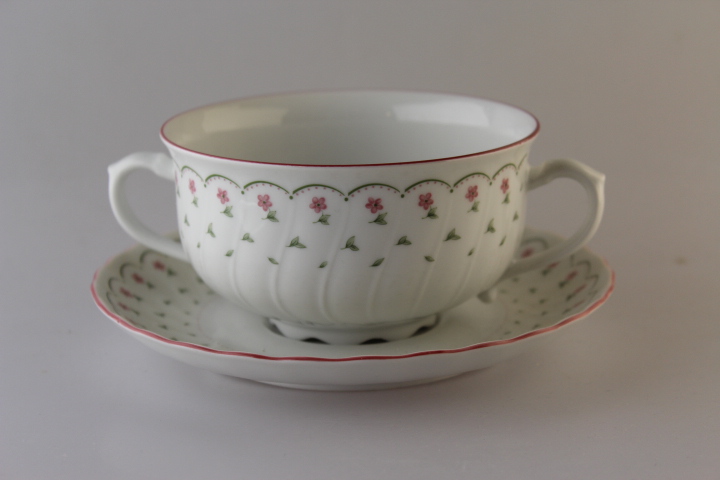 Suppentasse - Seltmann Weiden - Regina - Rösa Blüten