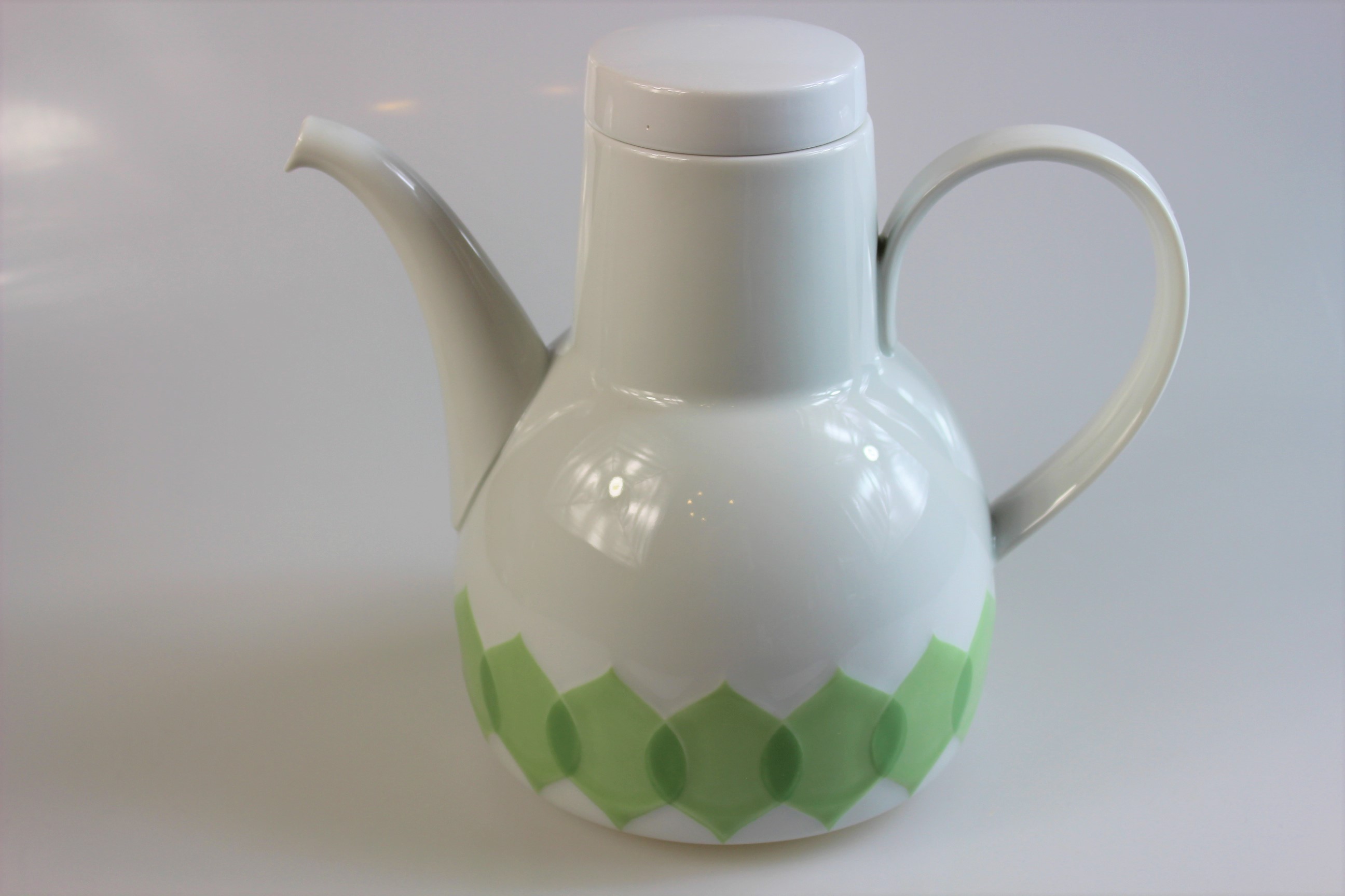 Kaffeekanne - Rosenthal - Lotus - Secunda grün