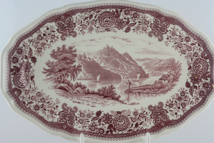 Fleischplatte klein - Villeroy & Boch - Burgenland rot