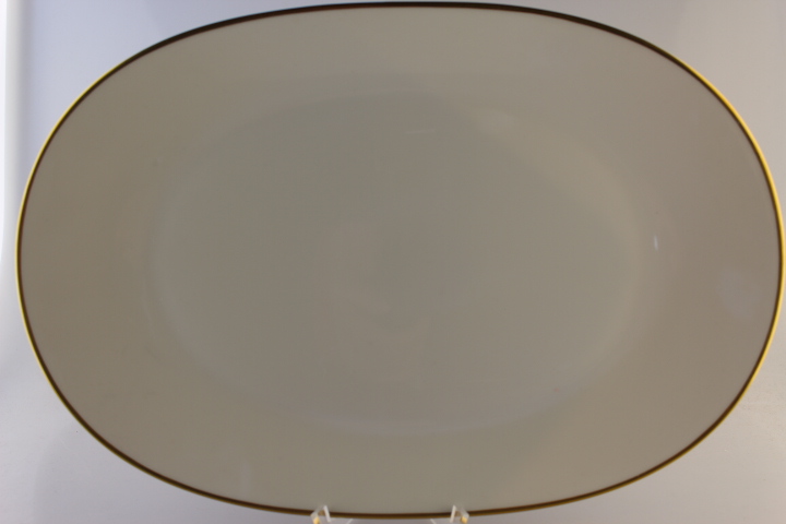 Fleischplatte - Heinrich - Europa - weiß Goldrand